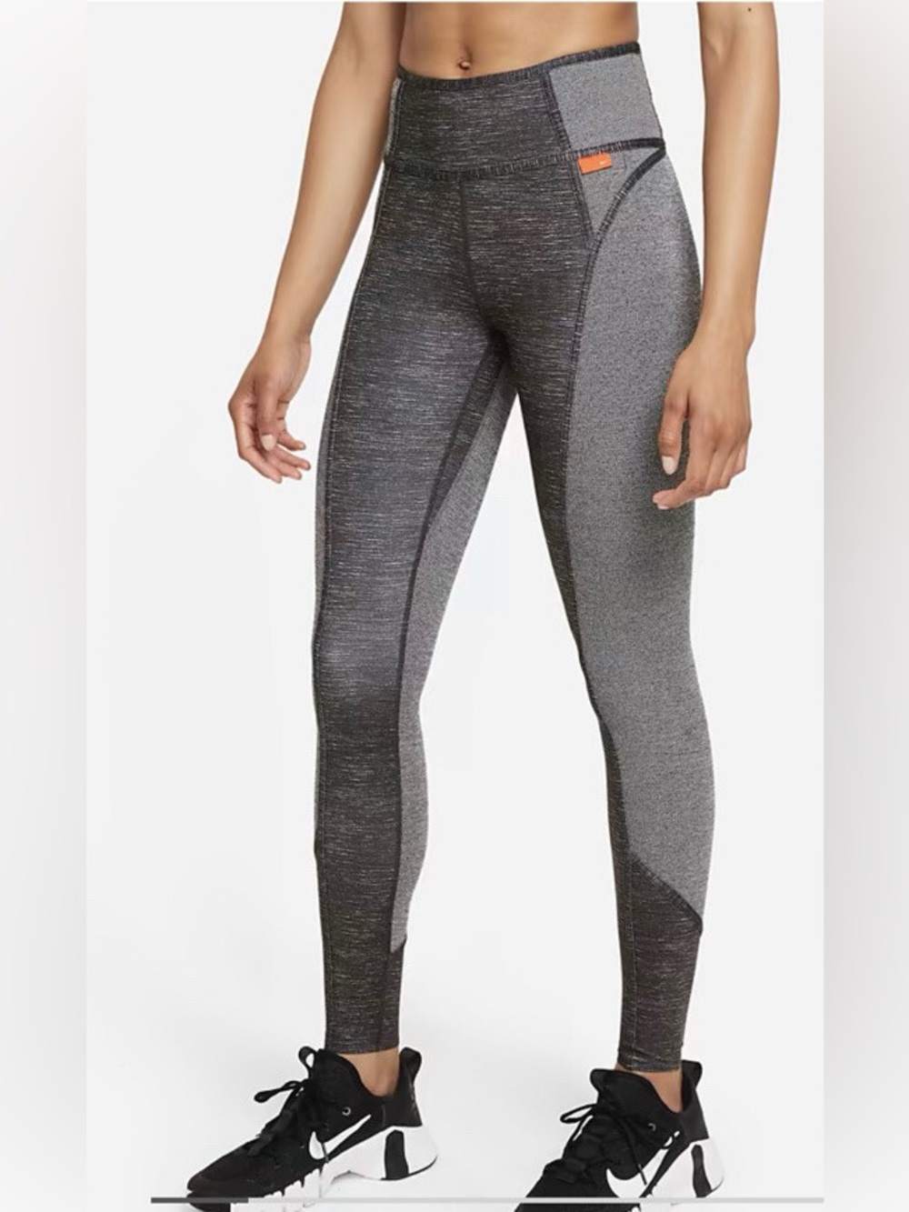 Nike One Luxe Leggings Gray Dri Fit Mid Rise Athletic Tight Women’s XXS